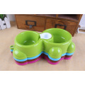 Pet Pet Bear Pet Double Bowl